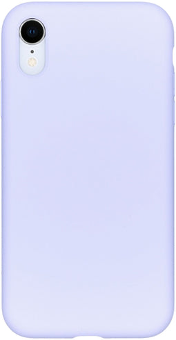 Accezz Liquid Silicone Backcover iPhone Xr - Schokabsorberend - Paars