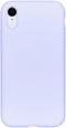Accezz Liquid Silicone Backcover iPhone Xr - Schokabsorberend - Paars