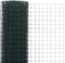 vidaXL - Kippengaas - 25x0,5 - m - staal - met - PVC - coating - groen
