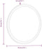 vidaXL - Badkamerspiegel - LED - rond - 70 - cm