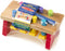 Melissa & Doug Deluxe Werkbank met hamer - Houten Speelgoed - Ontwikkelingsspeelgoed - Creatief spelen - Montessori Speelgoed - 3+ jaar - Cadeau voor jongens en meisjes