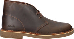 CLARKS Desert Bt Evo - Heren Veterschoenen - Gewaxt Leer - Bruin