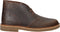 CLARKS Desert Bt Evo - Heren Veterschoenen - Gewaxt Leer - Bruin