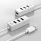 Unitek Y-2146 - USB Hub - 4x USB 2.0 - Wit