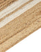 ELMALI - Laagpolig vloerkleed - Beige - 160 x 230 cm - Jute