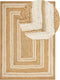 ELMALI - Laagpolig vloerkleed - Beige - 160 x 230 cm - Jute
