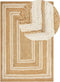ELMALI - Laagpolig vloerkleed - Beige - 200 x 300 cm - Jute