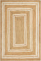 ELMALI - Laagpolig vloerkleed - Beige - 200 x 300 cm - Jute