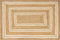 ELMALI - Laagpolig vloerkleed - Beige - 200 x 300 cm - Jute