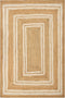 ELMALI - Laagpolig vloerkleed - Beige - 200 x 300 cm - Jute