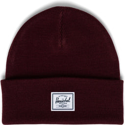 Elmer - Port / De bestselling Herschel beanie - muts / warme en zachte rib knit / 100% acryl / Beperkte Levenslange Garantie / Bordeaux
