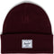 Elmer - Port / De bestselling Herschel beanie - muts / warme en zachte rib knit / 100% acryl / Beperkte Levenslange Garantie / Bordeaux