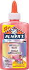 Elmer’s metallic PVA-lijm | Roze | 147 ml | uitwasbaar en kindvriendelijk | geweldig voor het maken van slijm en om te knutselen