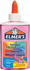 Elmer’s transparant PVA-lijm | Roze | 147 ml | uitwasbaar en kindvriendelijk | geweldig voor het maken van slijm en om te knutselen