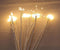 Luca Lighting Kerstverlichting Paardenbloem met 160 Warm Witte LED Lampjes - Ø80 cm - Zilver
