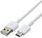 Samsung EP-DN930CWE - USB-C Kabel - USB-C naar USB-A - 1 m - Wit