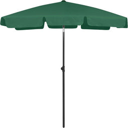vidaXL - Strandparasol - 180x120 - cm - groen