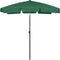 vidaXL - Strandparasol - 180x120 - cm - groen