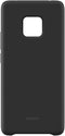 Huawei Mate 20 - Silicone Soft Case - Krasbestendig Schokbestendig - Zwart