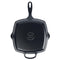 Le Creuset gietijzeren vierkante grillpan - 26cm - Mat Zwart