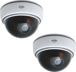 ELRO CDD15F Indoor Dummy Dome Camera met Flash Light - 2 Pack