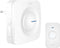 ELRO DB3000 Draadloze Deurbel Set – Plug-in Ontvanger - Bereik 300 meter - IP65 Waterdicht - 64 Melodieën - Wit
