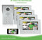 ELRO DV477IP4 Wifi IP Video Deur Intercom - 4 Appartementen - met 4x 7 inch kleurenscherm - Color Night Vision - Bekijken en communiceren via App