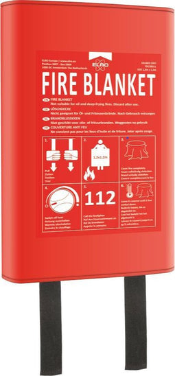 ELRO FB1300 Blusdeken 1.20m x 1.20m – In harde kunststof box - voldoet aan EU-norm EN1869