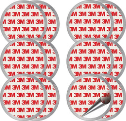 ELRO FM7000 Rookmelder Magneet Bevestiging Kit - Ophang systeem - Eenvoudig monteren - 3M - 70 mm - 6 Stuks