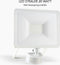 ELRO LF60 Design LED Buitenlamp met Bewegingssensor - 20W – 1600LM – IP54 Waterdicht - Wit