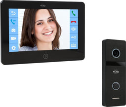 ELRO PRO PV40 1080P Full HD Video Deur Intercom Systeem - 7" full HD scherm - Voicemail functie - 1 Bewoner
