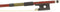 ELS BV-10/44 strijkstok viool, 4/4, brazielhout, achthoekige stok, ebben slof, enkel oog, balein imitatie
