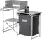 Coleman Cooking Stand - Opvouwbare campingkeuken met veel werkruimte - Grijs