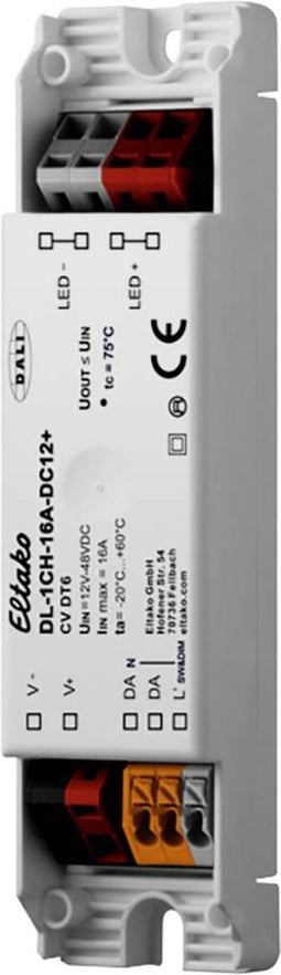 Eltako DL-1CH-16A-DC12+ LED-dimmer 1-kanaals Inbouw (in muur of meubel), Montage voor verlaagd plafond