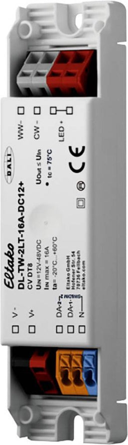 Eltako DL-TW-2LT-16A-DC12+ LED-dimmer Inbouw (in muur of meubel), Inbouw (in muur)