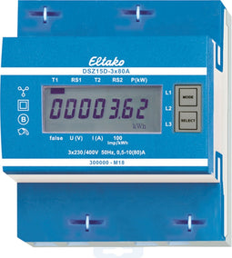 Eltako DSZ15D-3x80A MID kWh-meter 3-fasen Digitaal 80 A Conform MID: Ja 1 stuk(s)