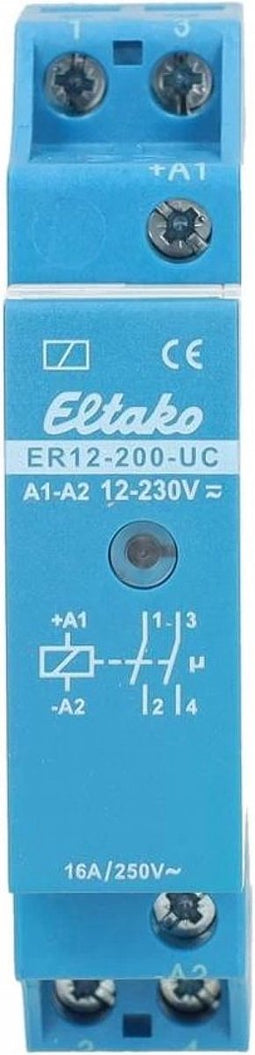 Eltako ER12-200-UC Schakelrelais Nominale spanning: 230 V Schakelstroom (max.): 16 A 2x NO 1 stuk(s)