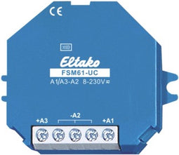 Eltako FSM61-UC Zender Draadloos 2-kanaals Inbouw (in muur) Bereik max. (in het vrije veld) 30 m