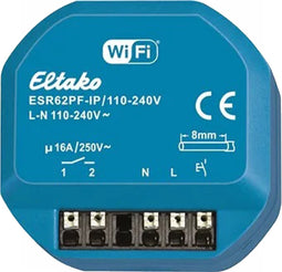 Eltako Impuls- schakelactor Wifi Apple Home & Matter potentiaalvrij - Blauw