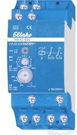 Eltako NR12-002-3X230V Netbewaking Aantal relaisuitgangen: 2