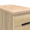 vidaXL - Garagekast - 30x51x85 - cm - massief - grenenhout - sonoma - eikenkleurig