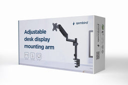Gembird MA-DA1P-01 - Monitorarm - Gasveer - Max. 32" - VESA 75/100 mm
