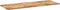 vidaXL - Wastafelblad - met - olieafwerking - 140x50x2 - cm - massief - acaciahout