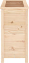 vidaXL - Plantenbak - 82,5x40x78 - cm - massief - grenenhout