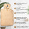 Saaf Comfort - Elektrische Kruik - 3 Standen - 10.000 mAh Powerbank - Teddy Beige