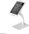 Neomounts DS15-625WH1 - Tafelblad tablethouder - 360° rotatie +20°/-110° kanteling - Wit