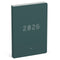 Lannoo QC Colour Diary A5 - Bureau agenda - 1 pagina per dag - Deep Green (2026)