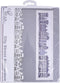 Thea Gouverneur - Borduurpakket met telpatroon - 873A - Voorgesorteerde DMC Garens - Amsterdamse Gevels - Aida - 23 cm x 100 cm - DIY Kit