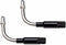 Elvedes Kabelbochten V-brake 90º Rvs Zilver/zwart 2 Stuks