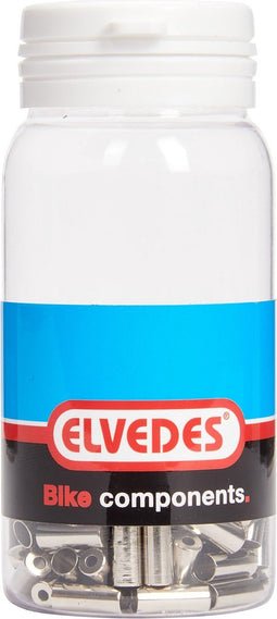 Elvedes Kabelhoedje 4,3 - 4,75 Mm Messing Zilver 150 Stuks